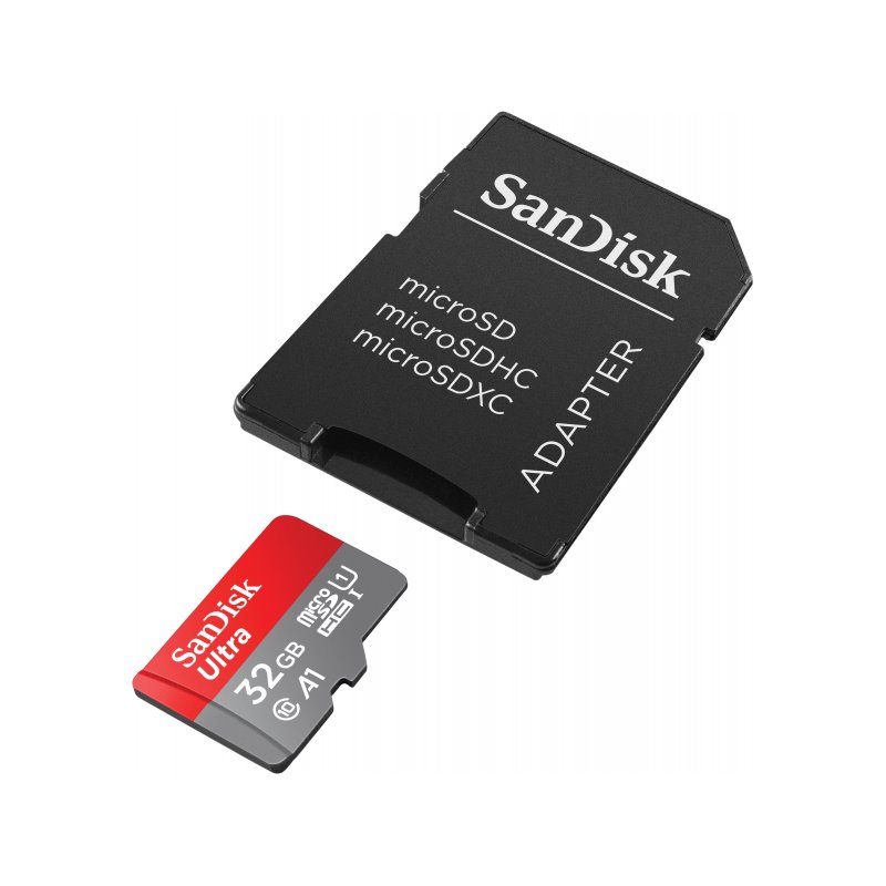 SanDisk MicroSDHC Ultra 32GB SDSQUA4-032G-GN6MA alkaen buy2say.com! Suositeltavat tuotteet | Elektroniikan verkkokauppa