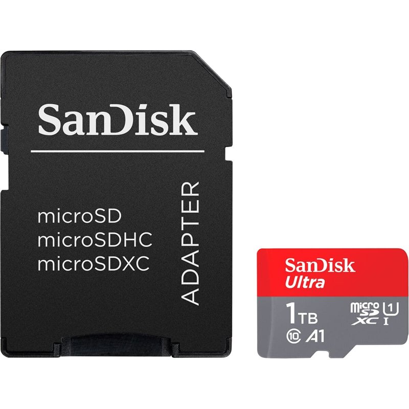 SanDisk MicroSDXC Ultra 1TB SDSQUA4-1T00-GN6MA från buy2say.com! Anbefalede produkter | Elektronik online butik