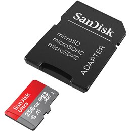 SanDisk MicroSDXC Ultra 256GB SDSQUA4-256G-GN6MA från buy2say.com! Anbefalede produkter | Elektronik online butik