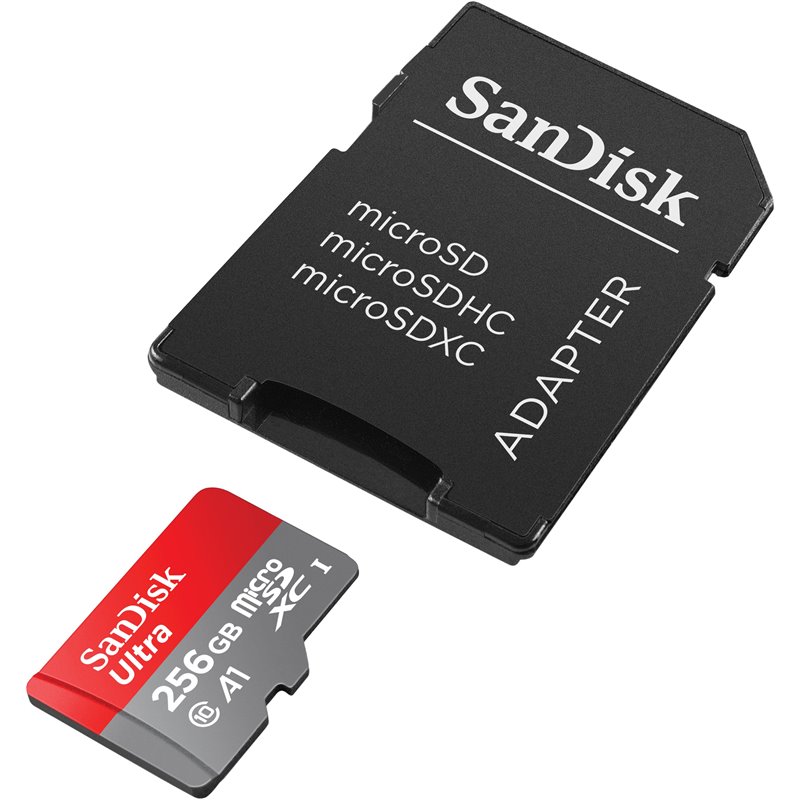 SanDisk MicroSDXC Ultra 256GB SDSQUA4-256G-GN6MA alkaen buy2say.com! Suositeltavat tuotteet | Elektroniikan verkkokauppa