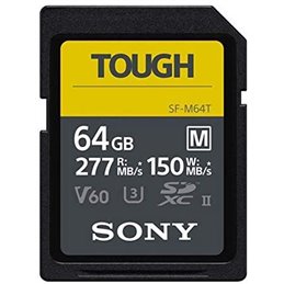 Sony SDXC M Tough series 64GB UHS-II Class 10 U3 V60 - SFM64T от buy2say.com!  Препоръчани продукти | Онлайн магазин за електрон