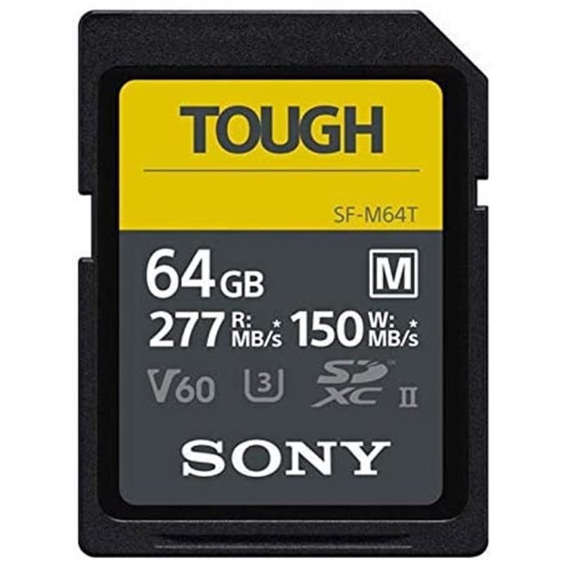 Sony SDXC M Tough series 64GB UHS-II Class 10 U3 V60 - SFM64T alkaen buy2say.com! Suositeltavat tuotteet | Elektroniikan verkkok