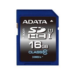 ADATA SDHC UHS-I Class 10 16GB Premier -ASDH16GUICL10-R fra buy2say.com! Anbefalede produkter | Elektronik online butik