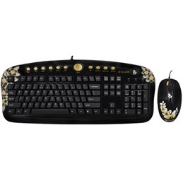 G-Cube Multimedia Golden Sunset Keyboard Mouse Desktop Set A4-GKSA från buy2say.com! Anbefalede produkter | Elektronik online bu