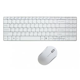 LogiLink Wireless Keyboard - RF Wireless - White - Mouse included ID0109 alkaen buy2say.com! Suositeltavat tuotteet | Elektronii