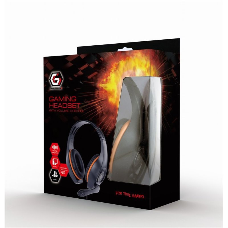 GMB Gaming Stereo Headset GHS-05-O alkaen buy2say.com! Suositeltavat tuotteet | Elektroniikan verkkokauppa