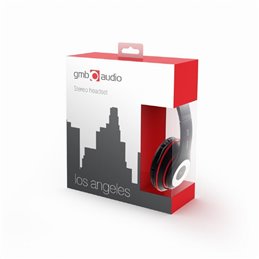 Gembird Stereo-Headset Los Angeles schwarz MHS-LAX-B von buy2say.com! Empfohlene Produkte | Elektronik-Online-Shop