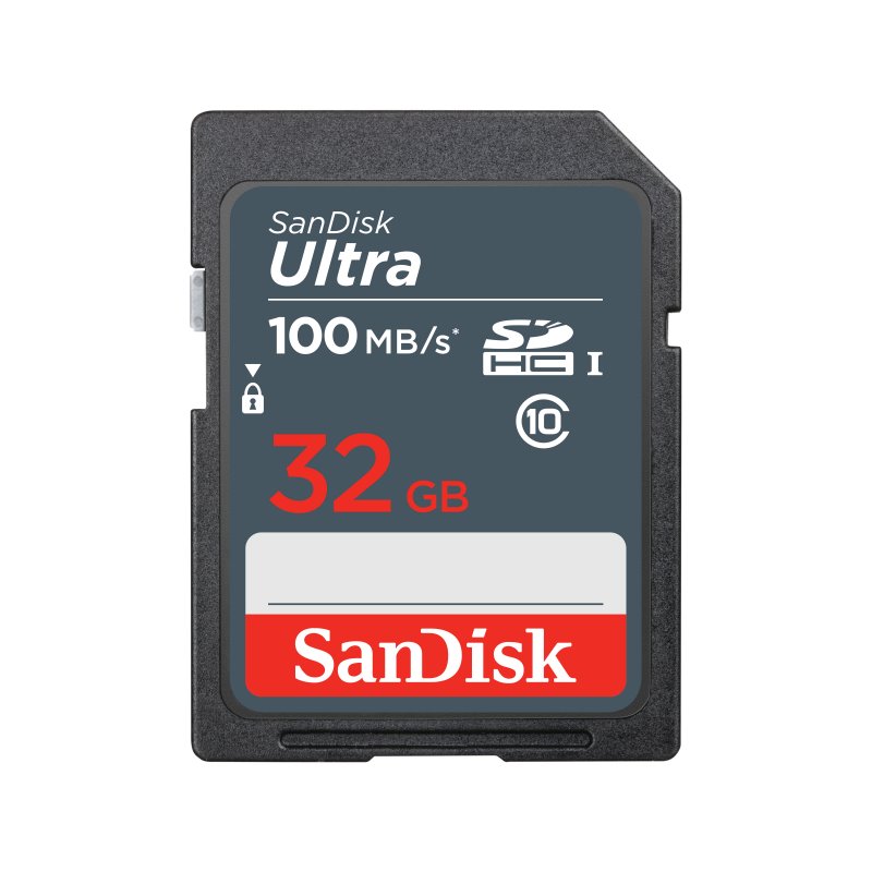SanDisk Speicherkarte SDHC-Card Ultra 32 GB SDSDUNR-032G-GN3IN fra buy2say.com! Anbefalede produkter | Elektronik online butik