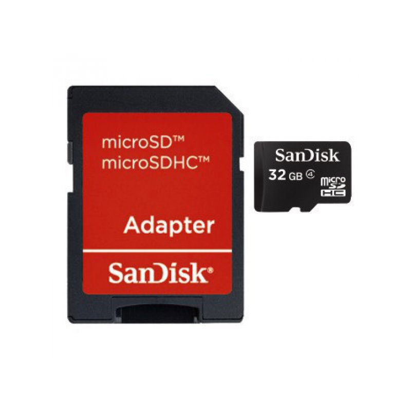 SanDisk Imaging microSDHC 32GB SDSDQB-032G-B35 fra buy2say.com! Anbefalede produkter | Elektronik online butik