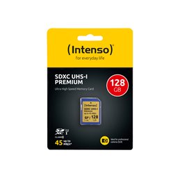 Intenso SDXC Card 128GB Class 10 UHS-I Premium 3421491 från buy2say.com! Anbefalede produkter | Elektronik online butik