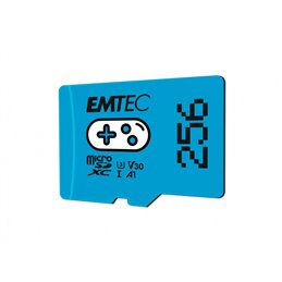EMTEC 256GB microSDXC UHS-I U3 V30 Gaming Memory Card (Blue) fra buy2say.com! Anbefalede produkter | Elektronik online butik