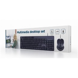 Gembird Multimedia-Desktop-Set. USB. RU-Layout. black - KBS-UM-04 från buy2say.com! Anbefalede produkter | Elektronik online but