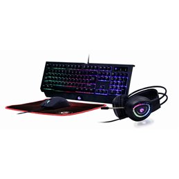 Gembird 4-in-1-Gaming-Kit with Hintergrundbeleuchtung 'Phantom'. US-Layout - GGS-UMGL4-01-HU from buy2say.com! Buy and say your 