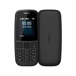 Nokia 105 (2019) black - 16KIGB01A08 fra buy2say.com! Anbefalede produkter | Elektronik online butik