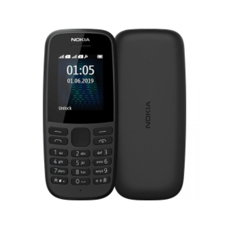 Nokia 105 (2019) black - 16KIGB01A08 von buy2say.com! Empfohlene Produkte | Elektronik-Online-Shop