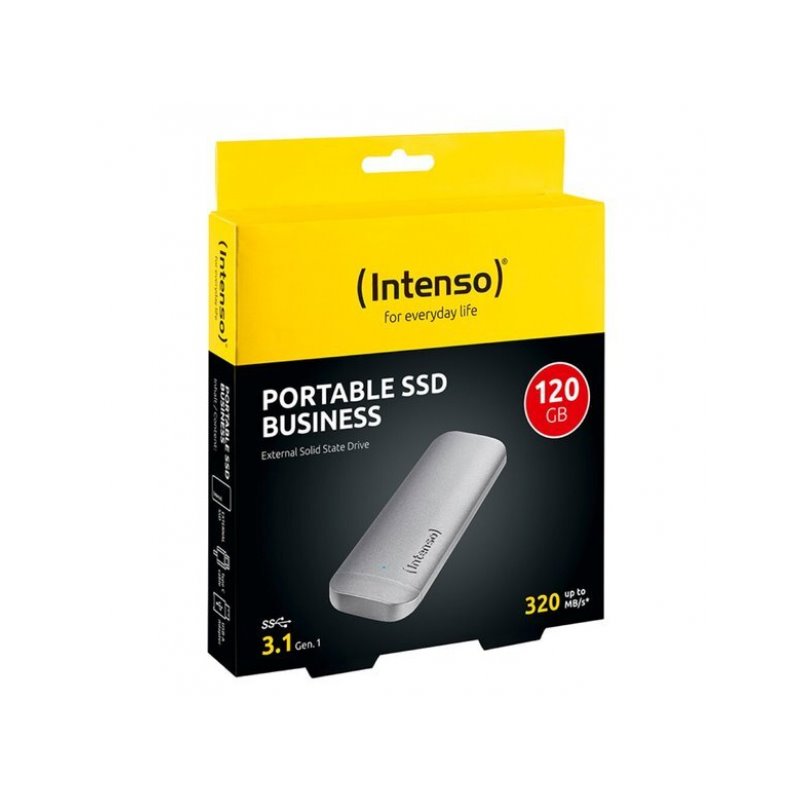 Intenso SSD Business 120GB USB 3.1 Gen 1 - Solid State Disk - 1.8inch 3824430 alkaen buy2say.com! Suositeltavat tuotteet | Elekt