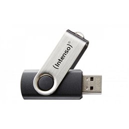 Intenso Basic Line - 64 GB - USB Type-A - 2.0 - 28 MB/s - Swivel - Black.Silver 3503490 от buy2say.com!  Препоръчани продукти | 