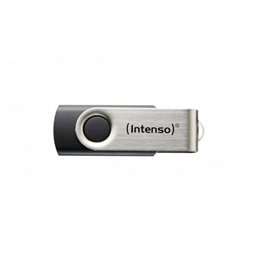 Intenso Basic Line - 64 GB - USB Type-A - 2.0 - 28 MB/s - Swivel - Black.Silver 3503490 from buy2say.com! Buy and say your opini
