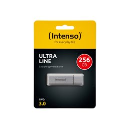 Intenso Ultra Line - 256 GB - USB Type-A - 3.2 Gen 1 (3.1 Gen 1) - 70 MB/s - Cap - Silver 3531492 von buy2say.com! Empfohlene Pr
