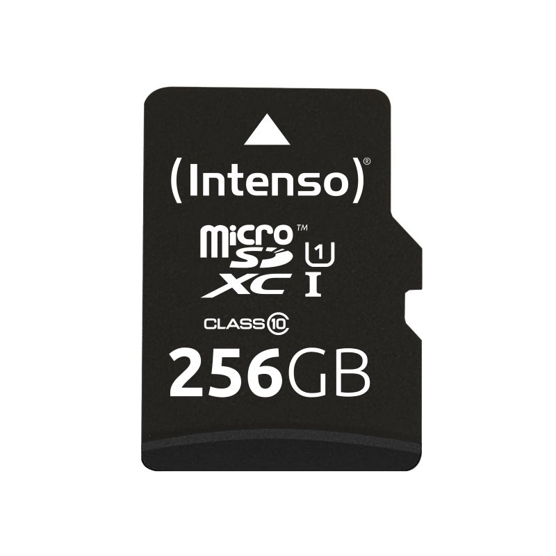 Intenso microSD Karte UHS-I Premium - 256 GB - MicroSD - Class 10 - UHS-I - 45 MB/s - Class 1 (U1) 3 från buy2say.com! Anbefaled