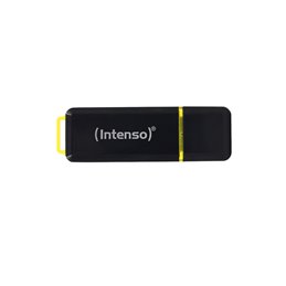 Intenso High Speed Line - 64 GB - USB Type-A - 3.2 Gen 2 (3.1 Gen 2) - 250 MB/s - Cap - Black - Yell fra buy2say.com! Anbefalede
