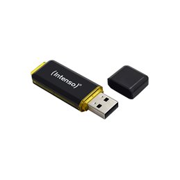 Intenso High Speed Line - 64 GB - USB Type-A - 3.2 Gen 2 (3.1 Gen 2) - 250 MB/s - Cap - Black - Yell from buy2say.com! Buy and s