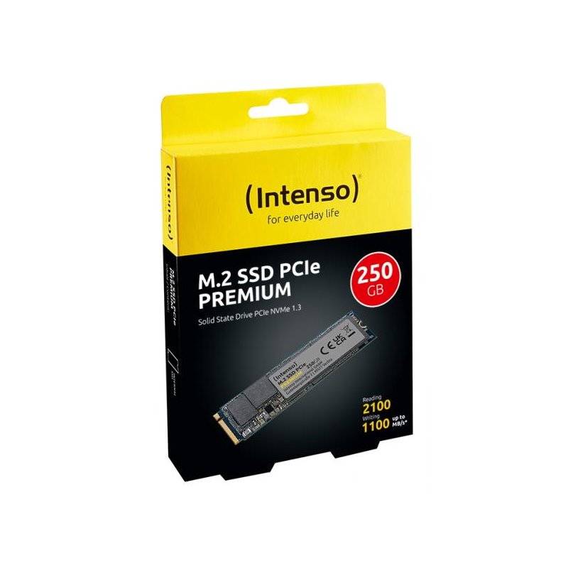 Intenso SSD 250GB Premium M.2 PCIe 3835440 fra buy2say.com! Anbefalede produkter | Elektronik online butik