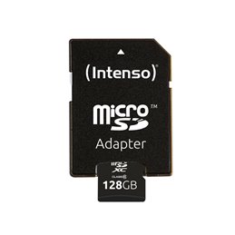 Intenso 128 GB - MicroSDXC - Class 10 - 40 MB/s - Black 3413491 från buy2say.com! Anbefalede produkter | Elektronik online butik