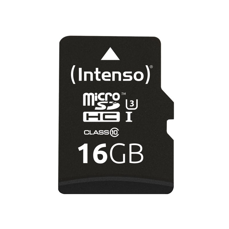 Intenso 16 GB - MicroSDHC - Class 10 - UHS-I - 90 MB/s - Class 3 (U3) 3433470 от buy2say.com!  Препоръчани продукти | Онлайн маг