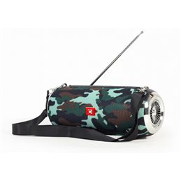 Gembird portable Bluetooth speaker FM-radio camo - Speaker SPK-BT-17-CM alkaen buy2say.com! Suositeltavat tuotteet | Elektroniik