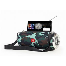 Gembird portable Bluetooth speaker FM-radio camo - Speaker SPK-BT-17-CM от buy2say.com!  Препоръчани продукти | Онлайн магазин з