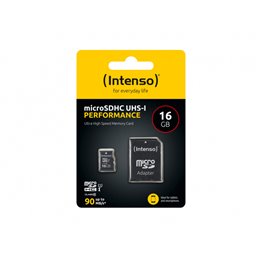Intenso MicroSD 16GB + Adapter CL10. U1 (Blister) von buy2say.com! Empfohlene Produkte | Elektronik-Online-Shop