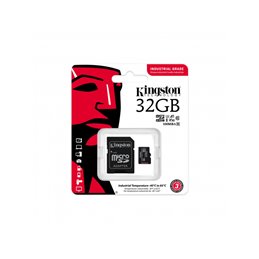 Kingston 32GB Industrial microSDHC C10 A1 pSLC Card+ SD-Adapter SDCIT2/32GB from buy2say.com! Buy and say your opinion! Recommen