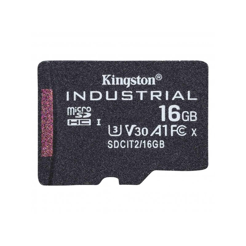 Kingston microSDHC 16GB Industrial 100MB/s SDCIT2/16GBSP alkaen buy2say.com! Suositeltavat tuotteet | Elektroniikan verkkokauppa