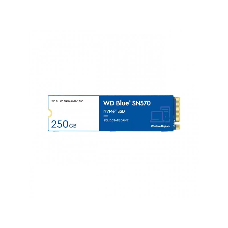 WD SSD Blue SN570 250GB PCIe Gen3 NVMe WDS250G3B0C от buy2say.com!  Препоръчани продукти | Онлайн магазин за електроника