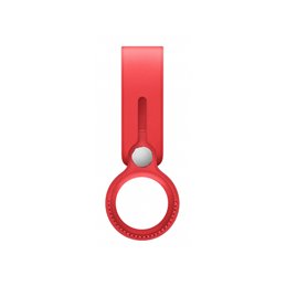 Apple AirTag Leather Loop - RED - Key ring - 1 pc(s) MK0V3ZM/A от buy2say.com!  Препоръчани продукти | Онлайн магазин за електро