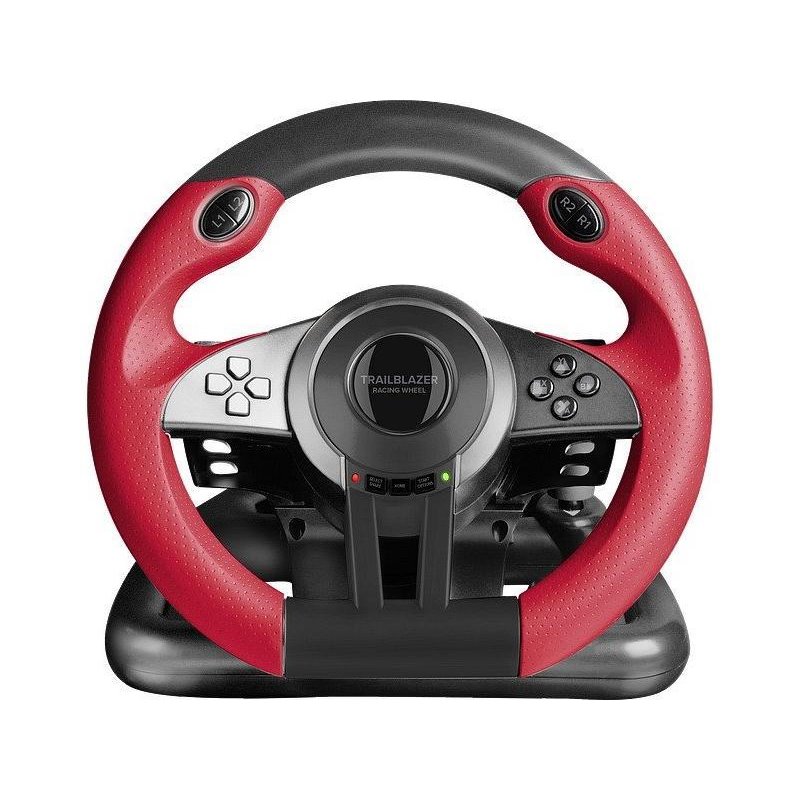 Speedlink - TRAILBLAZER Racing Wheel And Pedals - SL-450500-BK - PC fra buy2say.com! Anbefalede produkter | Elektronik online bu
