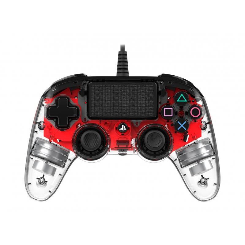 Nacon Compact Controller LED (Red) - 44800PS4REVCO8 - PlayStation 4 from buy2say.com! Buy and say your opinion! Recommend the pr