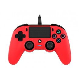 Nacon Compact Controller (Red) - 44800PS4REVCO5 - PlayStation 4 от buy2say.com!  Препоръчани продукти | Онлайн магазин за електр