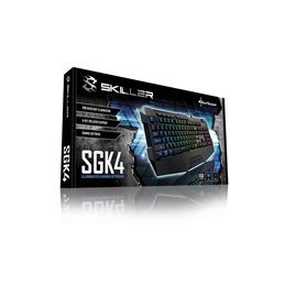 Sharkoon SKILLER SGK4 USB QWERTZ German Black 4044951020454 von buy2say.com! Empfohlene Produkte | Elektronik-Online-Shop