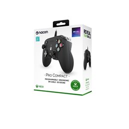 NACON Official Pro Compact Controller Black -  Xbox One fra buy2say.com! Anbefalede produkter | Elektronik online butik