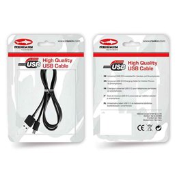 Reekin USB 2.0 Charge Cable USB-C for Nintendo Switch 2 Meter (Black) från buy2say.com! Anbefalede produkter | Elektronik online