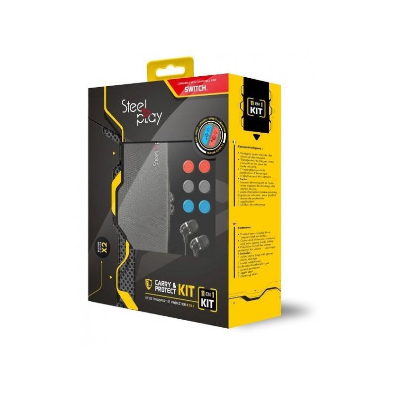 Steelplay Kit Carry & Protect - ECO9033 - Nintendo Switch от buy2say.com!  Препоръчани продукти | Онлайн магазин за електроника