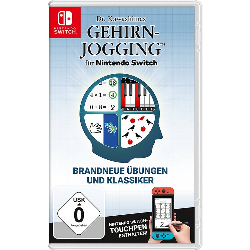 Nintendo Switch Dr. Kawashimas Gehirn-Jogging 10002018 von buy2say.com! Empfohlene Produkte | Elektronik-Online-Shop