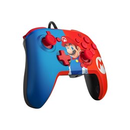 PDP Controller Faceoff Deluxe Audio Mario Switch 500-134-EU-C1MR-1 from buy2say.com! Buy and say your opinion! Recommend the pro