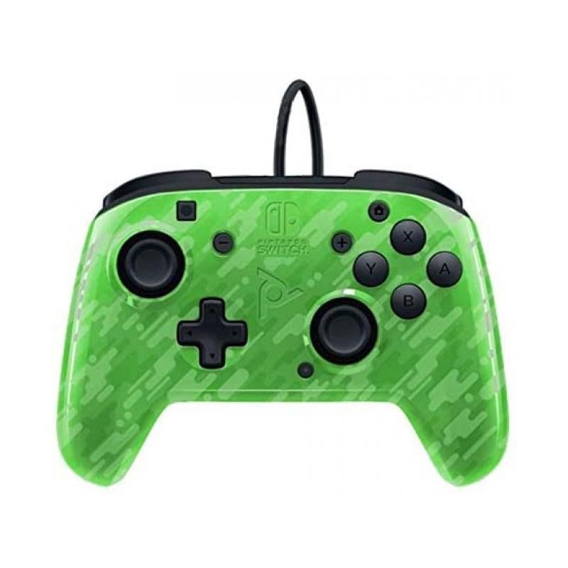 PDP Face-off Deluxe Switch Controller + Audio Camo Green - 500-134-EU-CM03 - Nintendo Switch from buy2say.com! Buy and say your 