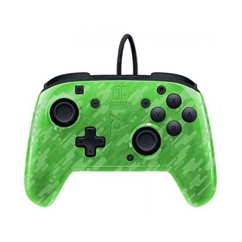 PDP Face-off Deluxe Switch Controller + Audio Camo Green - 500-134-EU-CM03 - Nintendo Switch от buy2say.com!  Препоръчани продук