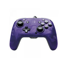 PDP Face-off Deluxe Switch Controller + Audio (Camo Purple) -  Nintendo Switch från buy2say.com! Anbefalede produkter | Elektron
