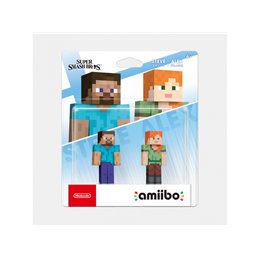 NINTENDO amiibo Steve & Alex - Super Smash Bros. Collection-Spielfigur fra buy2say.com! Anbefalede produkter | Elektronik online