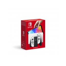 Nintendo Switch Console OLED with Joy-Con Black & White från buy2say.com! Anbefalede produkter | Elektronik online butik